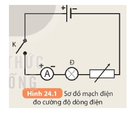 KHTN 8 Bài 24 (Kết nối tri thức): Cường độ dòng điện và hiệu điện thế (ảnh 1)